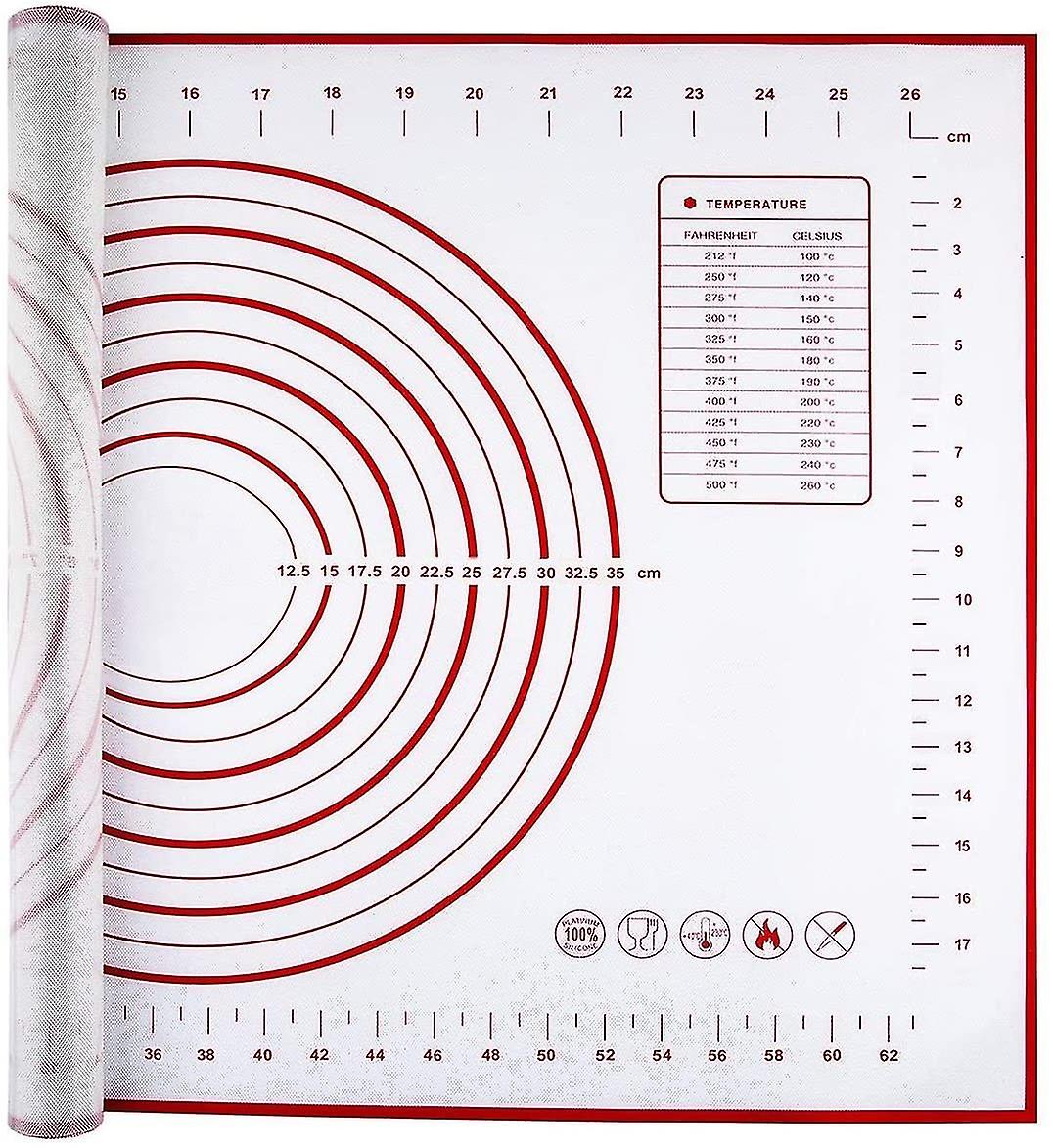 Silicone mat kneading mat non-slip non-stick baking mat rolling mat and noodle mat non-stick choppin