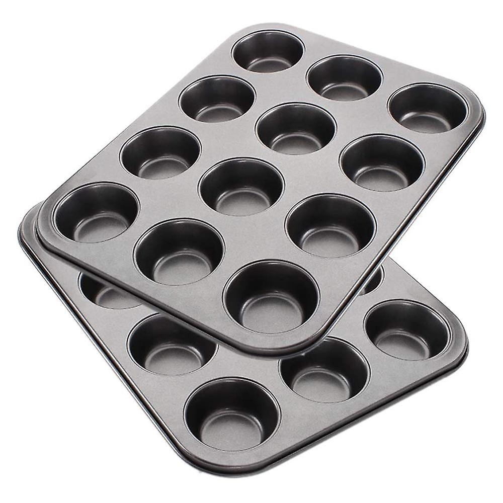 2er-Set Muffinformen mit Antihaftbeschichtung