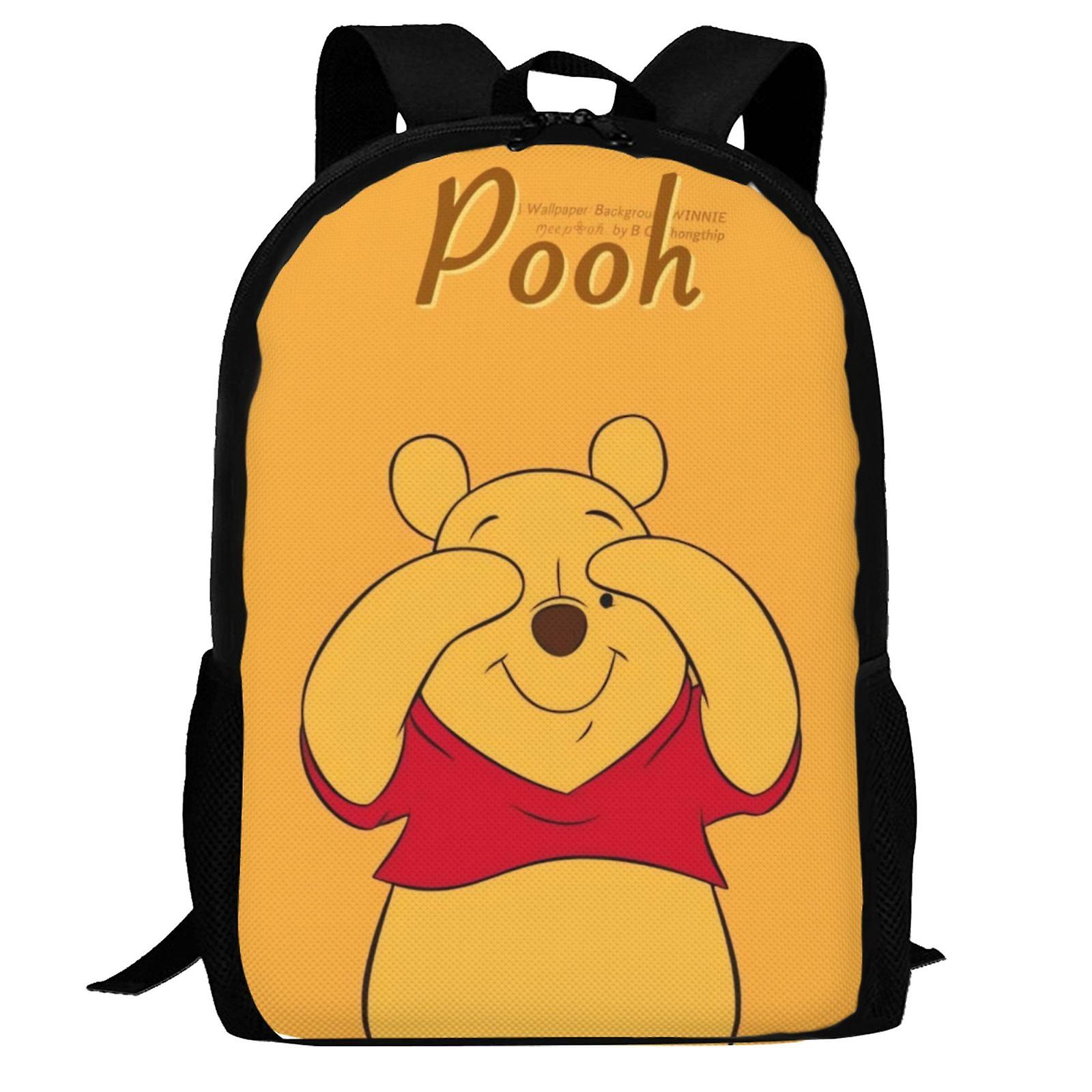 Winnie The Pooh Backpack,Laptop Backpack Lightweight Casual DaypackMulti-Function Travel Backpack