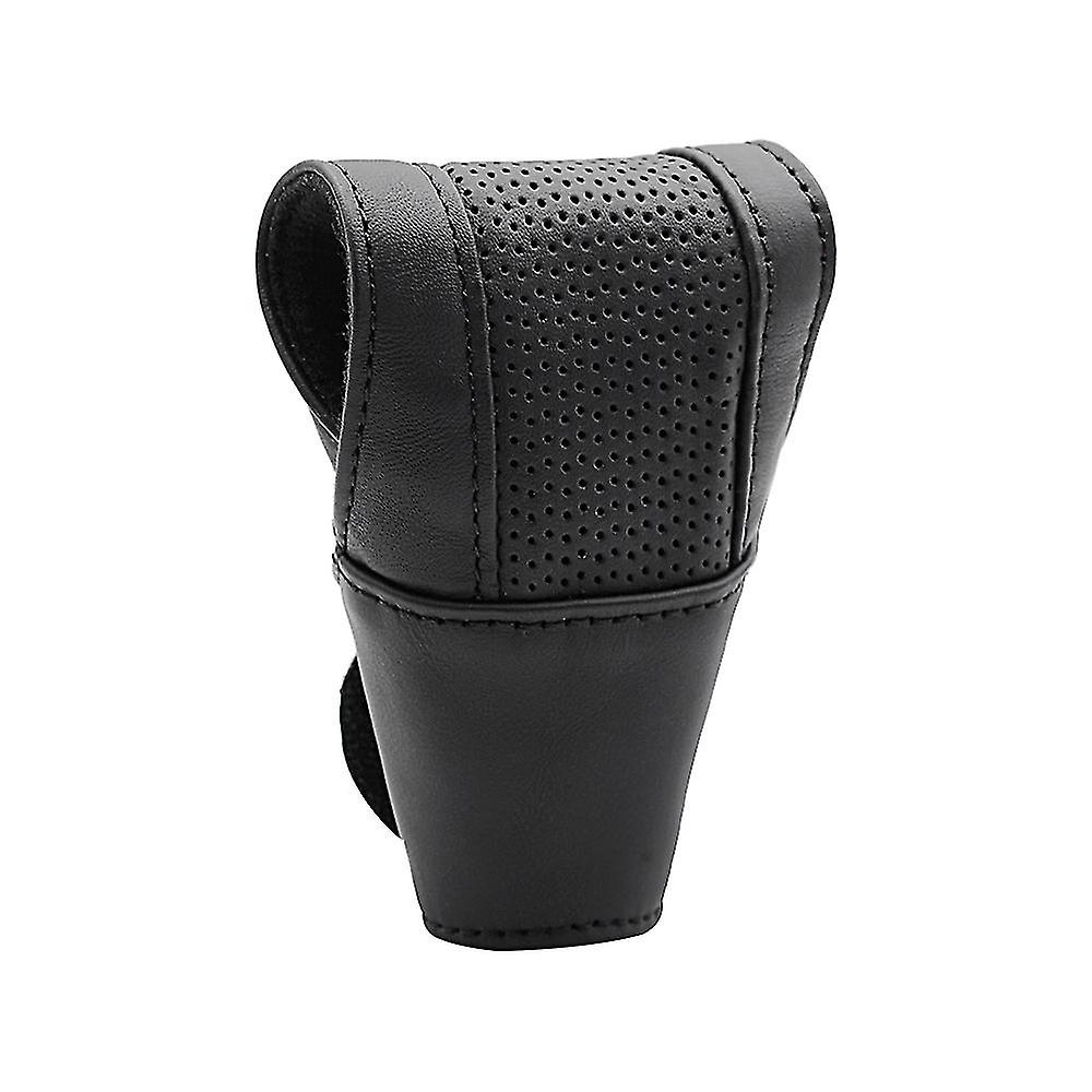 Lether Car Shift Knob Cover Case Vehicle Round Soft Anti-slip Auto Gearbox Lever Change Head Boots P