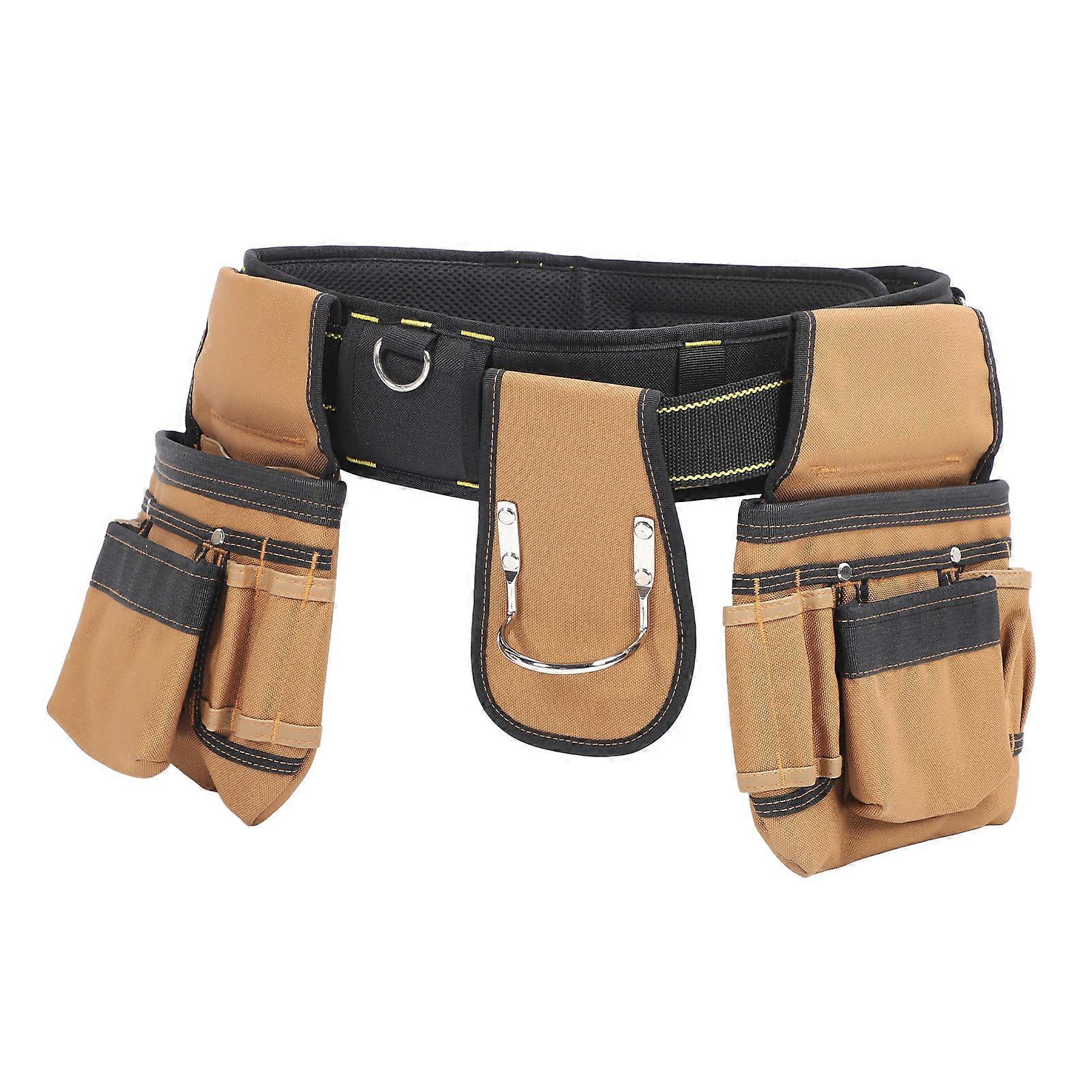 حقيبة الخصر نجار 23 جيوب انفصال متعددة الوظائف أكسفورد القماش أداة أداة الحقيبة للسباكين كهربائي