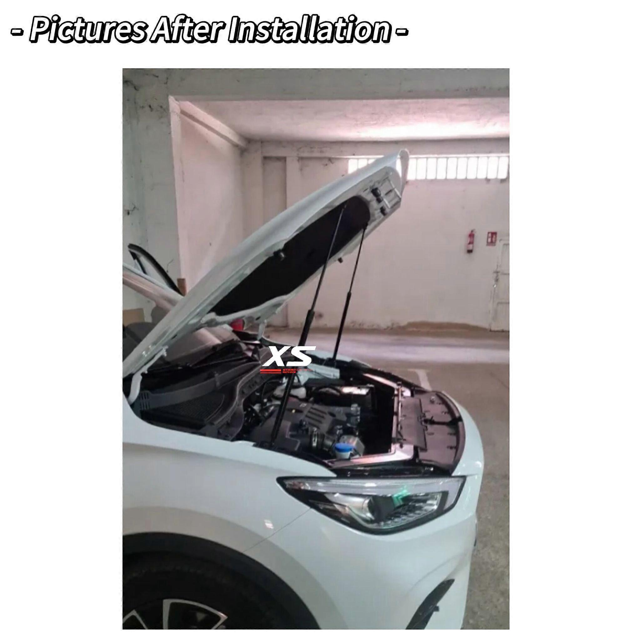 Hood Struts Kit For MG ZS EV 2018-2024 MG ZX ZST VS Astor Front Bonnet ...