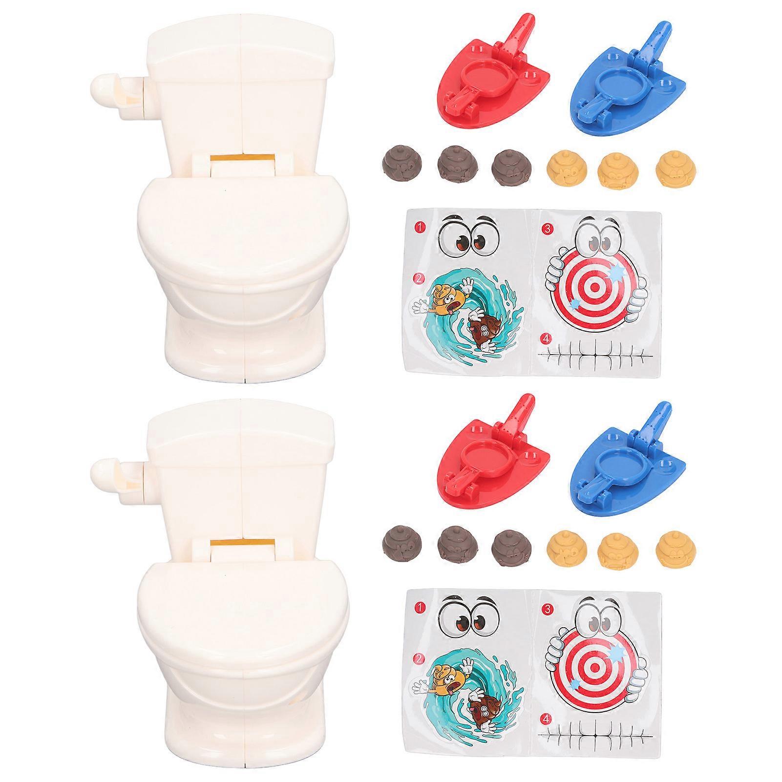 Funny Toilet Seat Trick Toy With 3d Poop Effect Portable Simulation Toilet Seat Prank Trick Toy