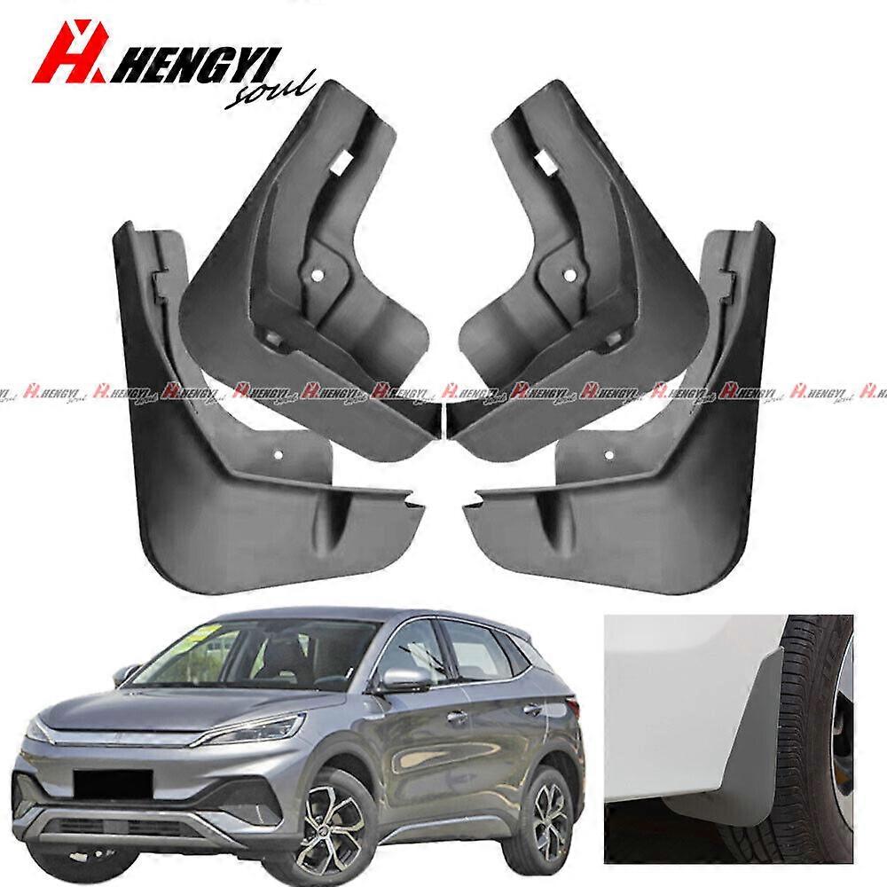 4Pcs Mud Flaps Splash Guards Mudguard Fender For BYD Atto 3 2022-2024 Front Rear