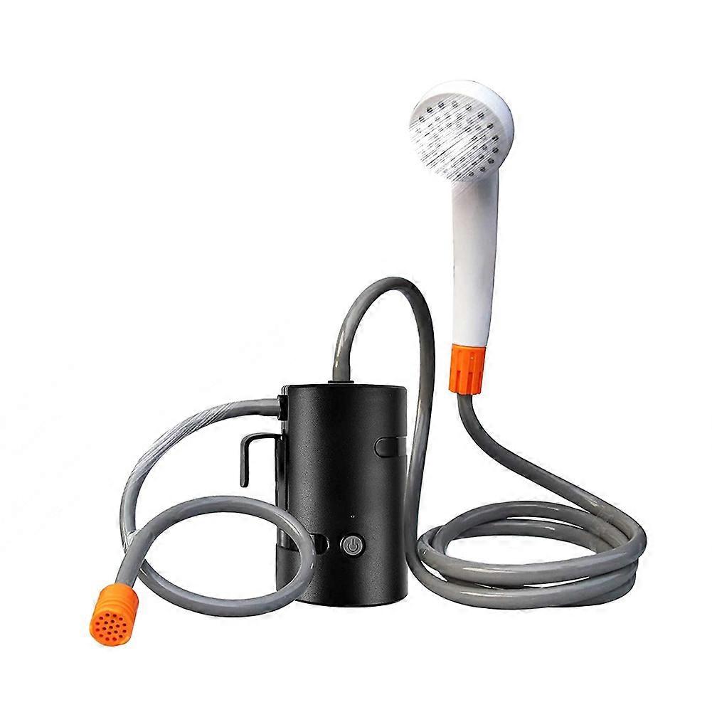 Portable Outdoor Shower, IPX7 Waterproof &USB Rechargeable Camping Shower Pump for Hiking Travel Sp