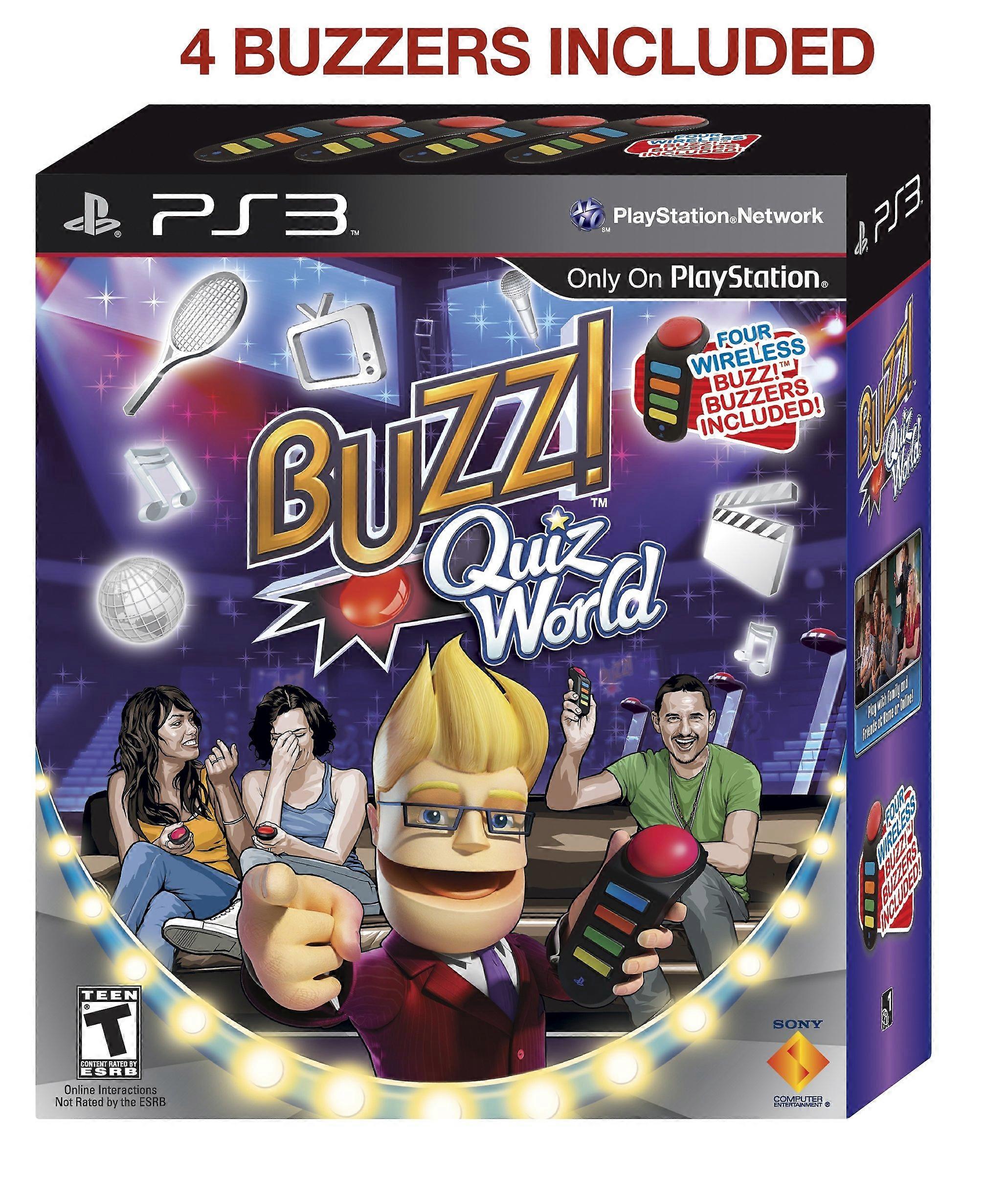 Buzz Quiz World Bundle  Game -  - PAL - New & Sealed