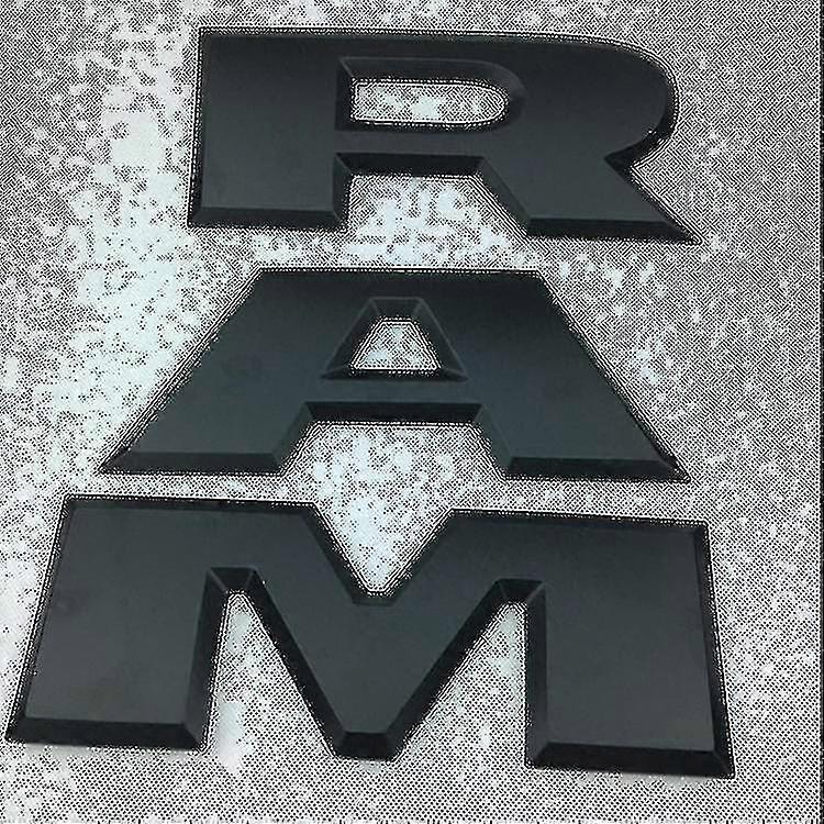 مناسبة لملصقات دودج رام ترنك شعار السيارة بيك آب رام 1500 2500 3500 الجذع الخلفي ملصق سيارة كبير الحجم