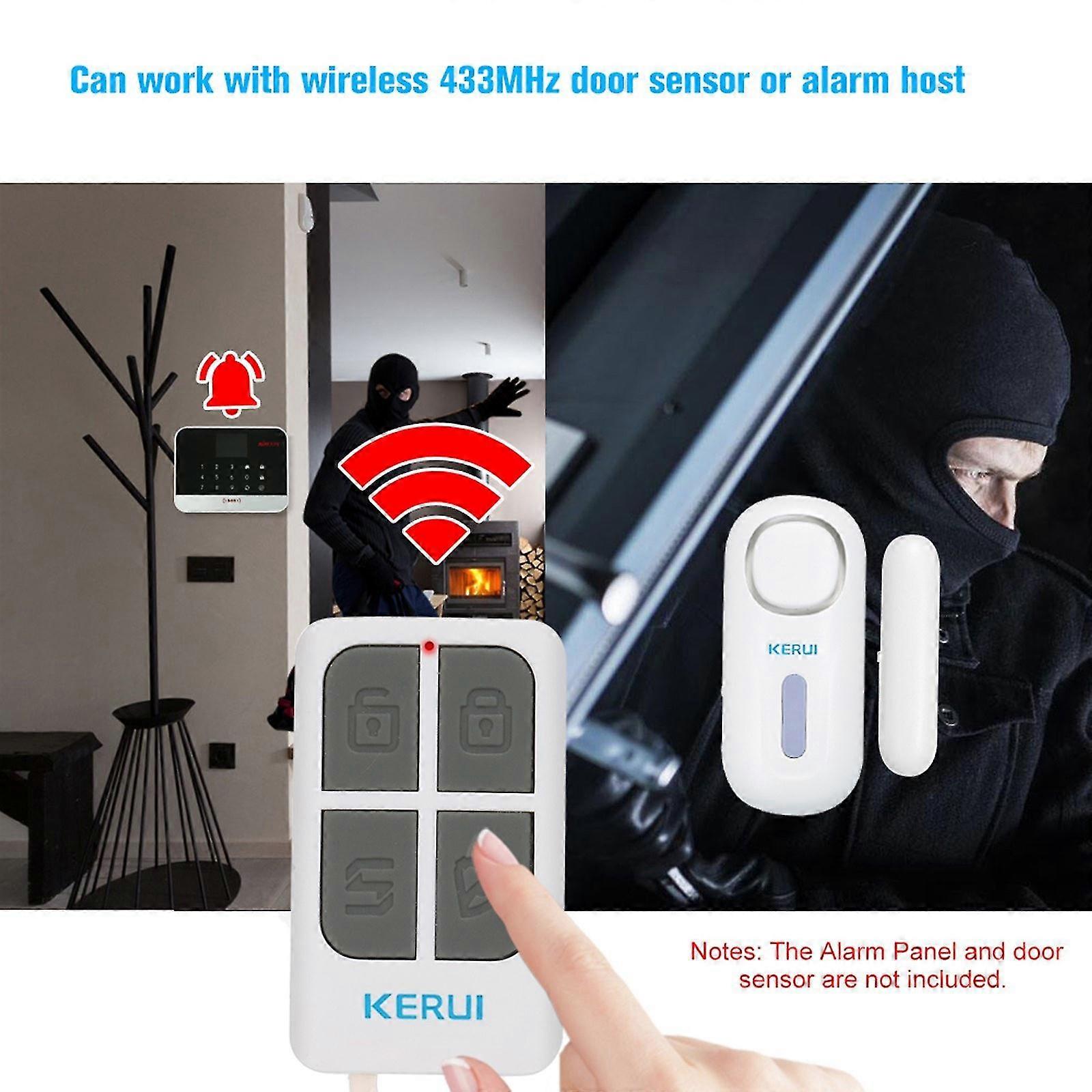 Kerui 433mhz Wireless Remote Controller For Door Sensor Alarm Home Security Alarm System - Remote Control