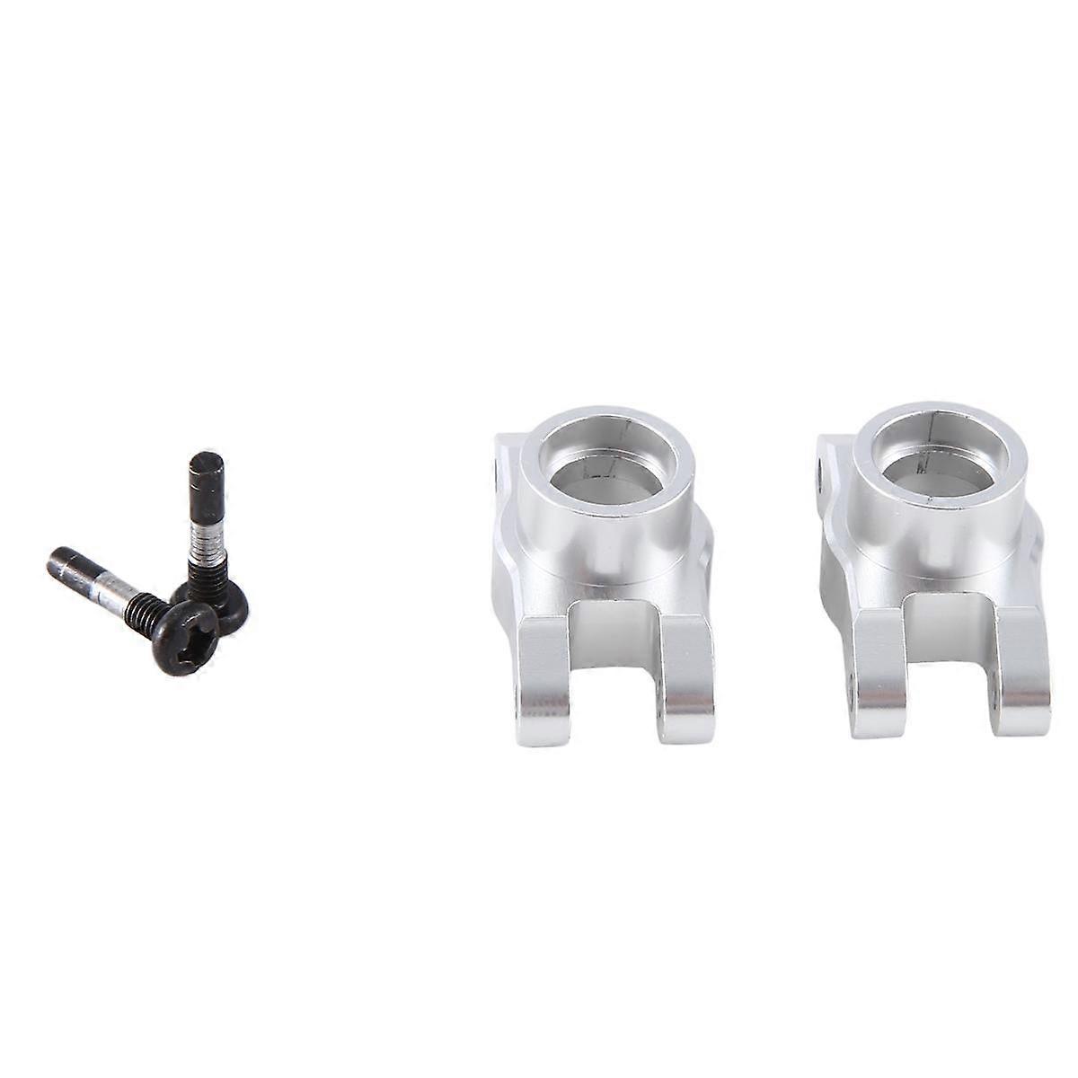 For SCY1/16 Remote Control Car Parts & Accessories Metal Upgrade Rear Wheel Cups Silver (Color)