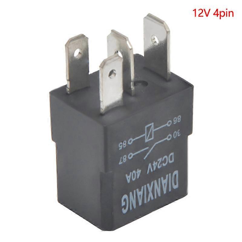 Automotive Relay 40A 12V/24V car switch4 Pin 5 Pin Small Waterproof Relay Lighting Controller