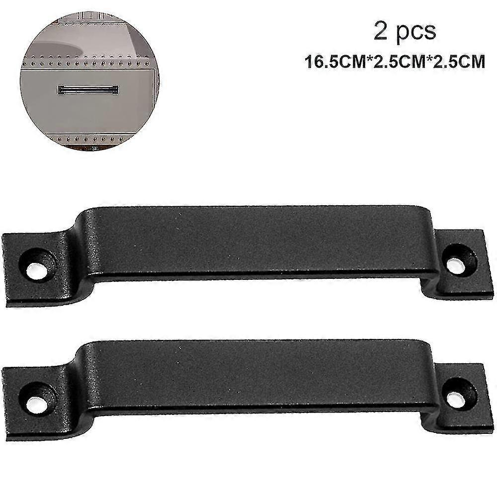 2pcs Single Handle Sliding Door Hardware Double Sided Handle