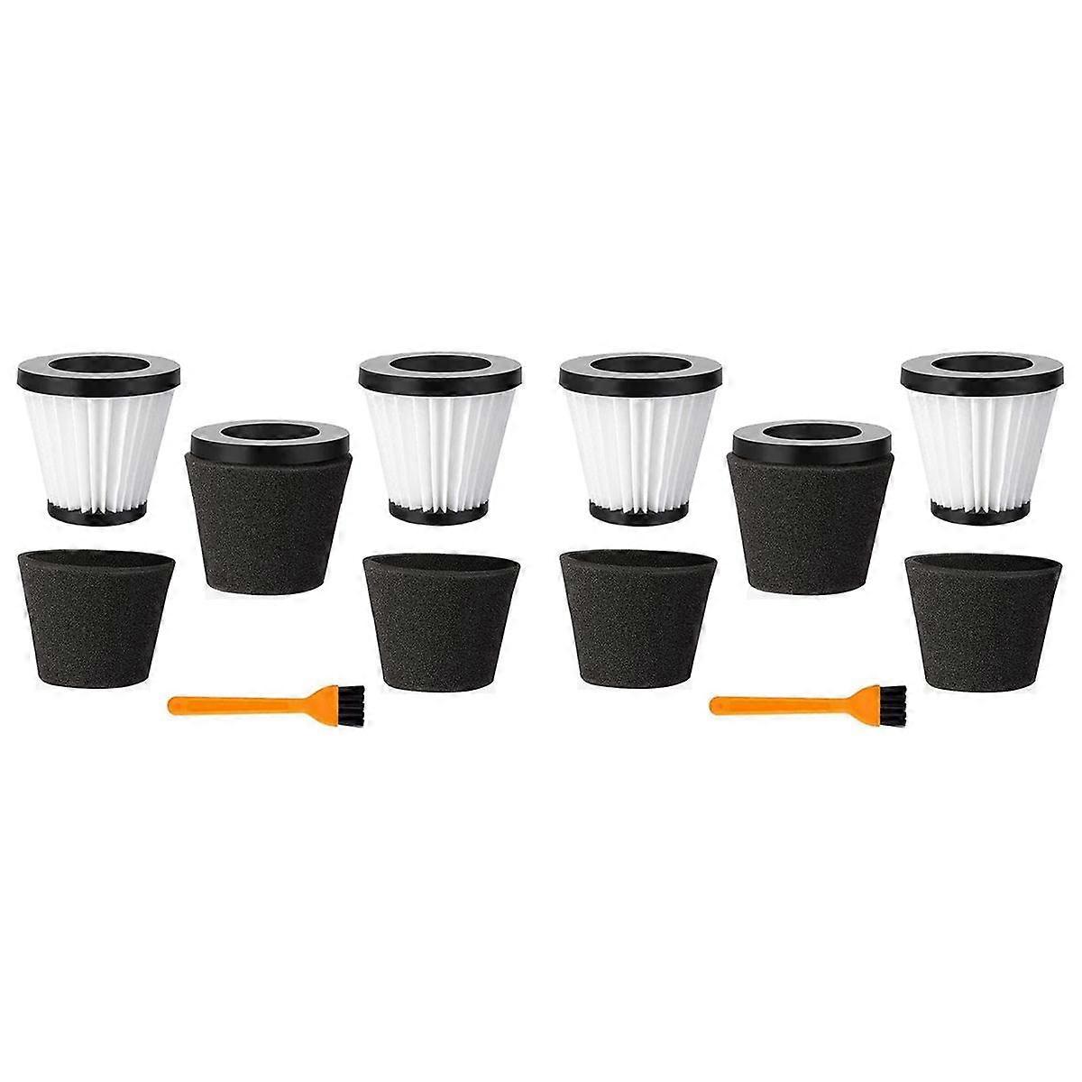 2set Replacement Filter Compatible for Handheld Vacuum Cleaner Style F117, Compare to Parts AD40117