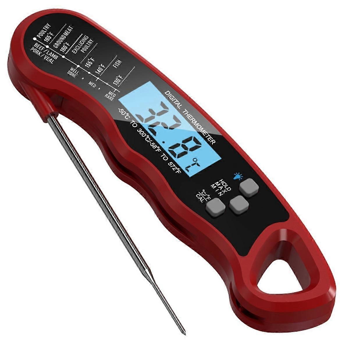 Grillers Instant Read Meat Thermometer for Grill and Cooking Waterproof Ultra Fast Thermometer