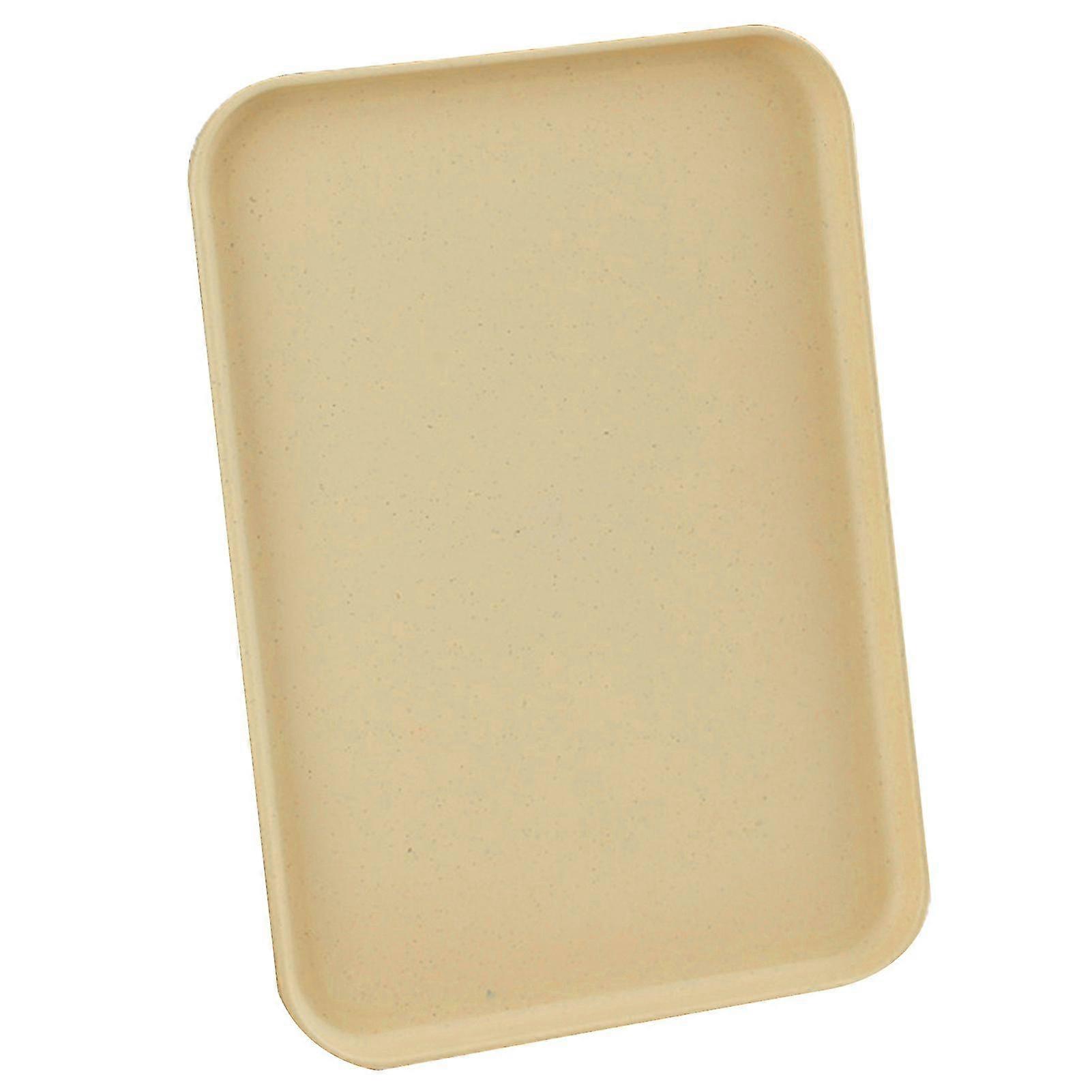 Naievear Serving Tray Multi-function Delicate Nordic Style Decorative Rectangular Plastic Tray For Home