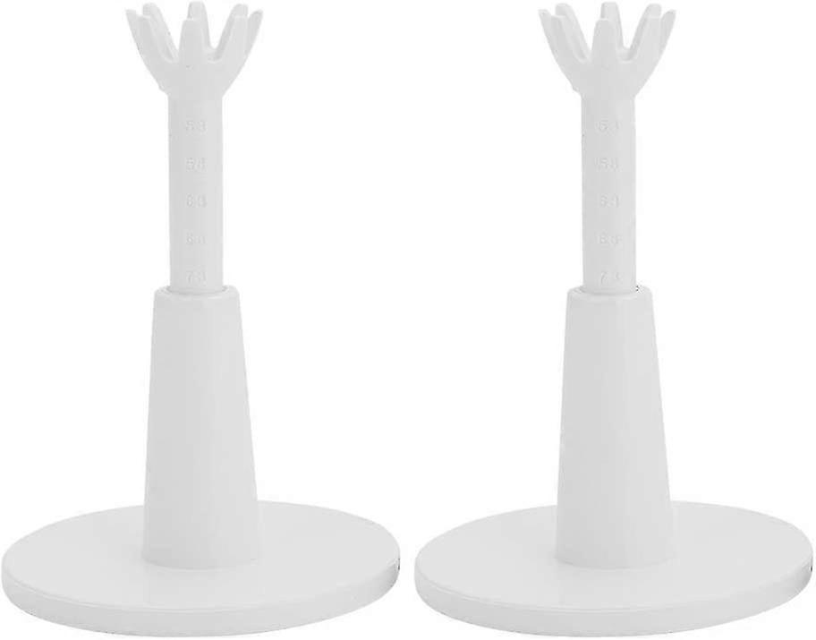 Golf Accessory, Adjustable Height Golf Tees Training Sports Accessory(2pcs, White)