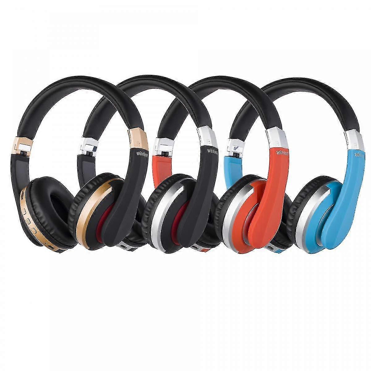 Headset 5.0 Bluetooth Headset Folding With Cable Dual-use Music Bluetooth Headset Xq-ej354