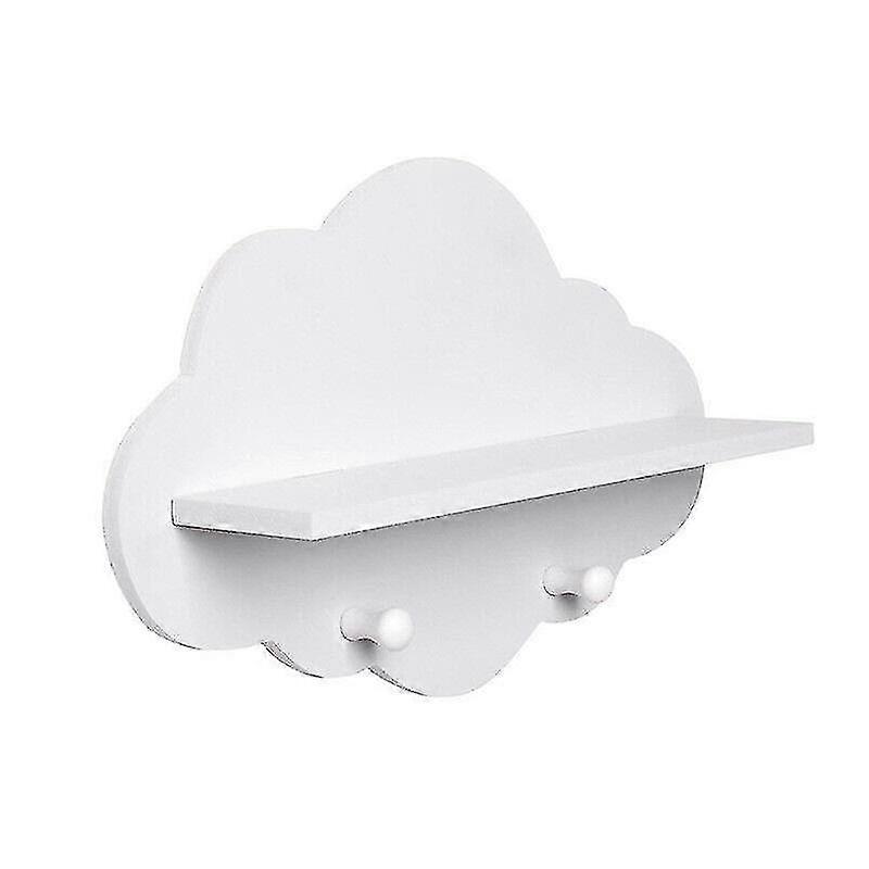 Creative Cloud Shape Pvc Storage Organizer Wall Mount Display Racks