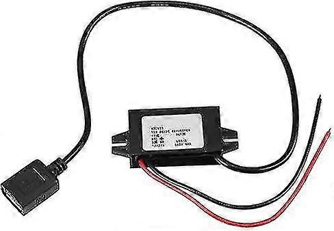 Dc 12v/24v To 5v 3a Step-down Adapter Power Converters Usb Power Output Power Supply Module