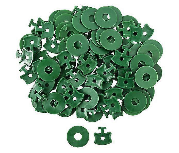 100 Greenhouse Clamp Clips Shade Fixing Clips And 100 Aluminum Greenhouse Insulation Bubble Net Washers Starlight
