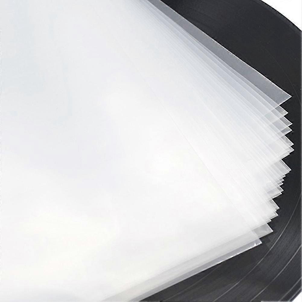 30 Flat Open Top Bag 6.7mil Strong Cover Plástico Vinil Record Outer Sleeves Para 12 polegadas Duplo / gat