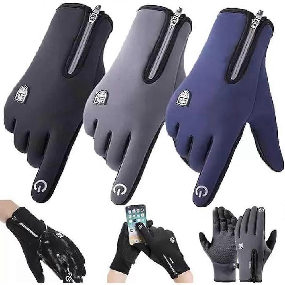 Handschuhe,Premium Thermo Handschuhe,Winter warme wasserdichte Touchscreen Handschuhe