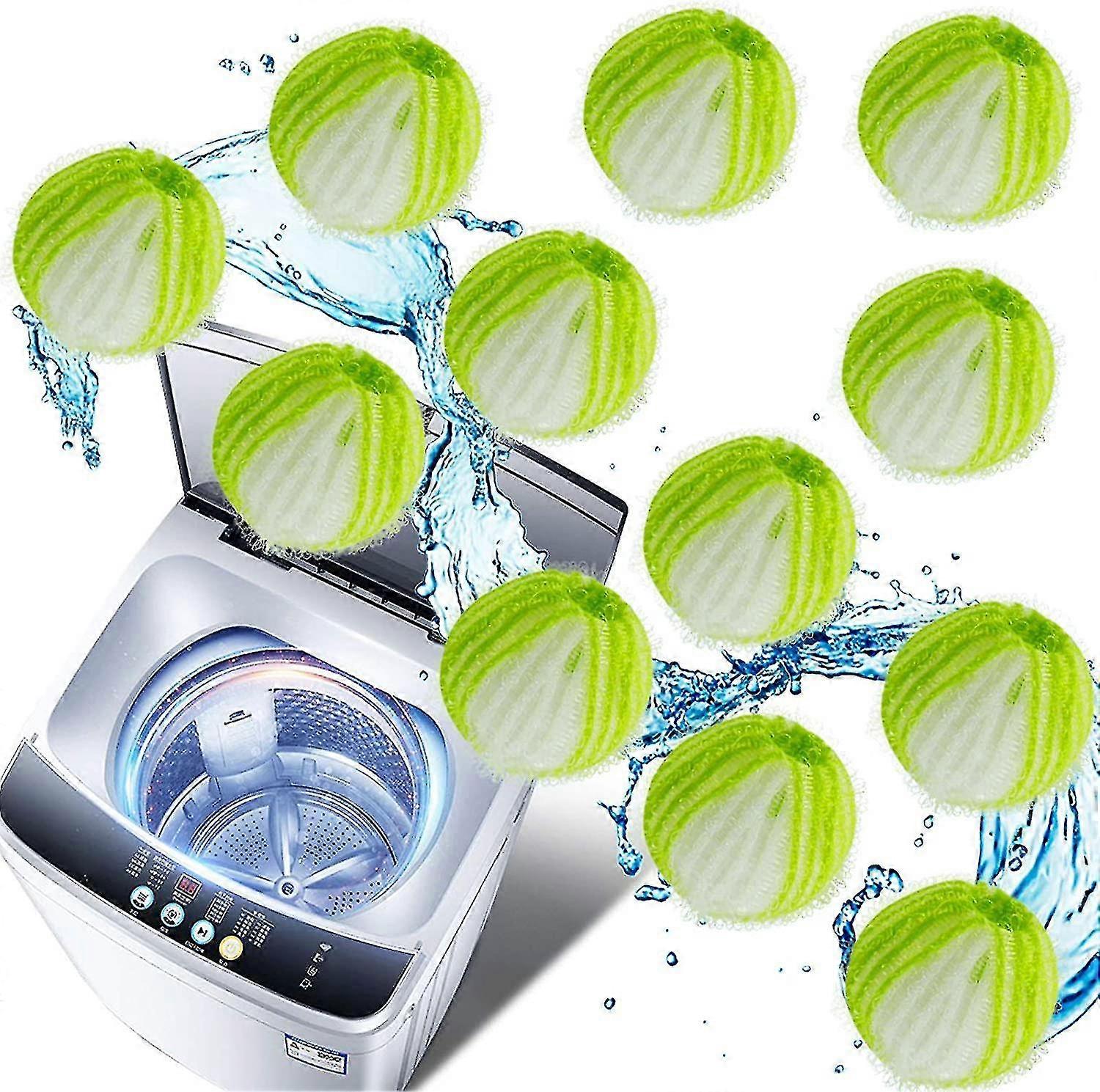 Pet Hair Remover For Laundry, 12pcs Reusable Lint Remover Balls For Laundry (color Random)