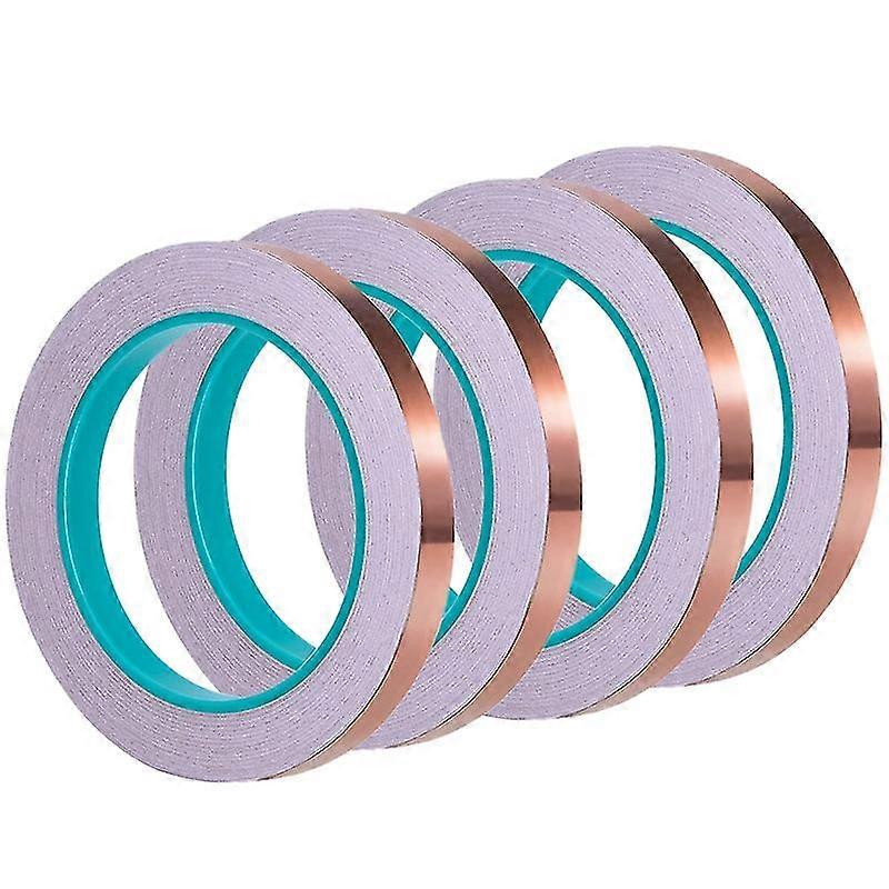 Copper Foil Tape With Double-sided Conductive - Emi Shielding,stained Glass,soldering,electrical Re