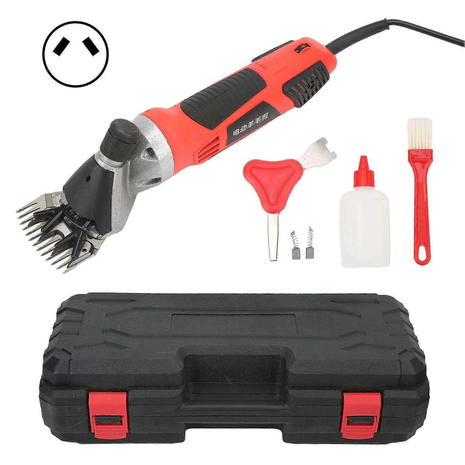 مقصات الأغنام الكهربائية الصوف المقص الاستمالة القاطع 1000W 6 سرعات التحكم للماعز اللاما الاتحاد الافريقي التوصيل 220V