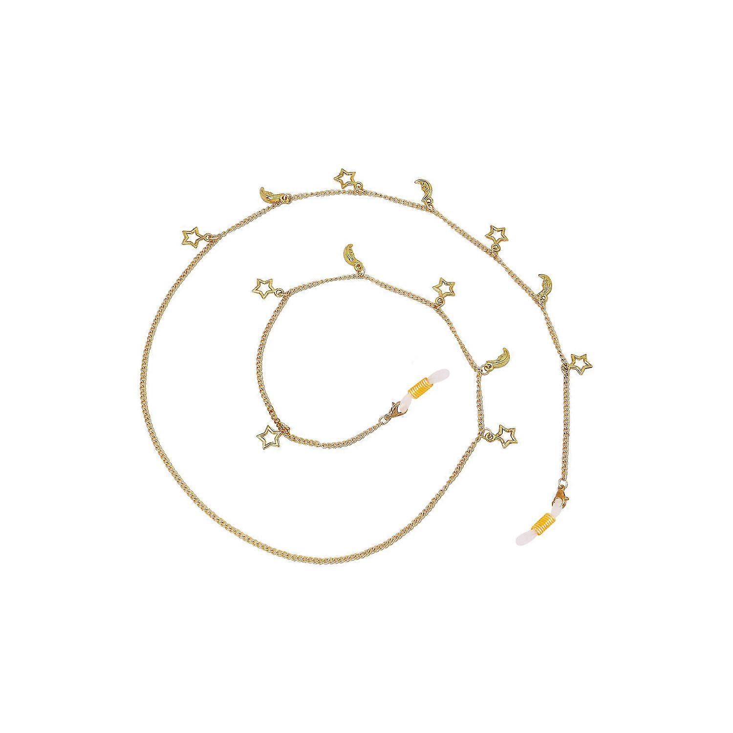 Gold Star women's glasses chain