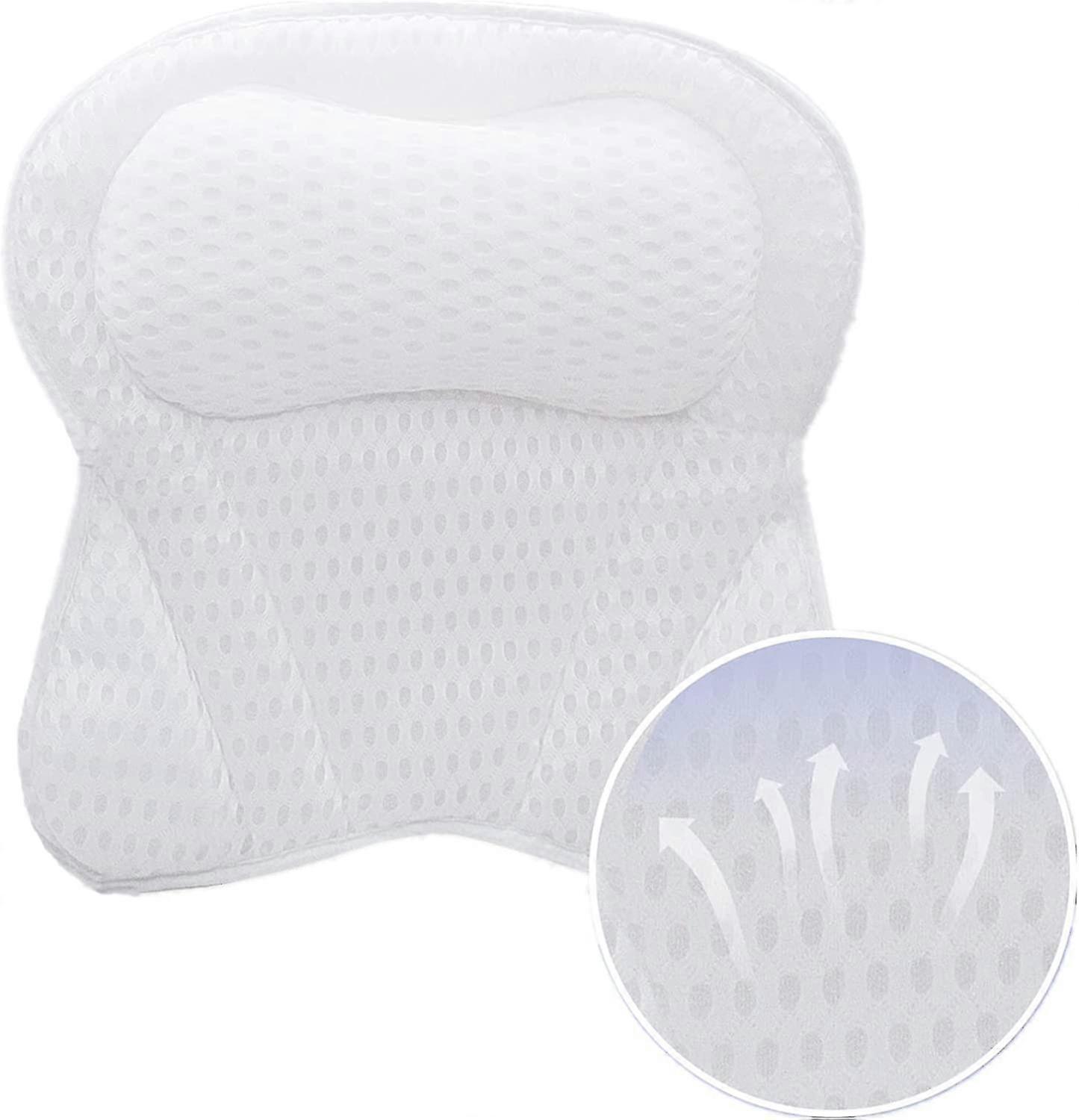bath cushion,using 4d air mesh technology,ergonomic spa bath cushion,a great gift for women and men,suitable for all types