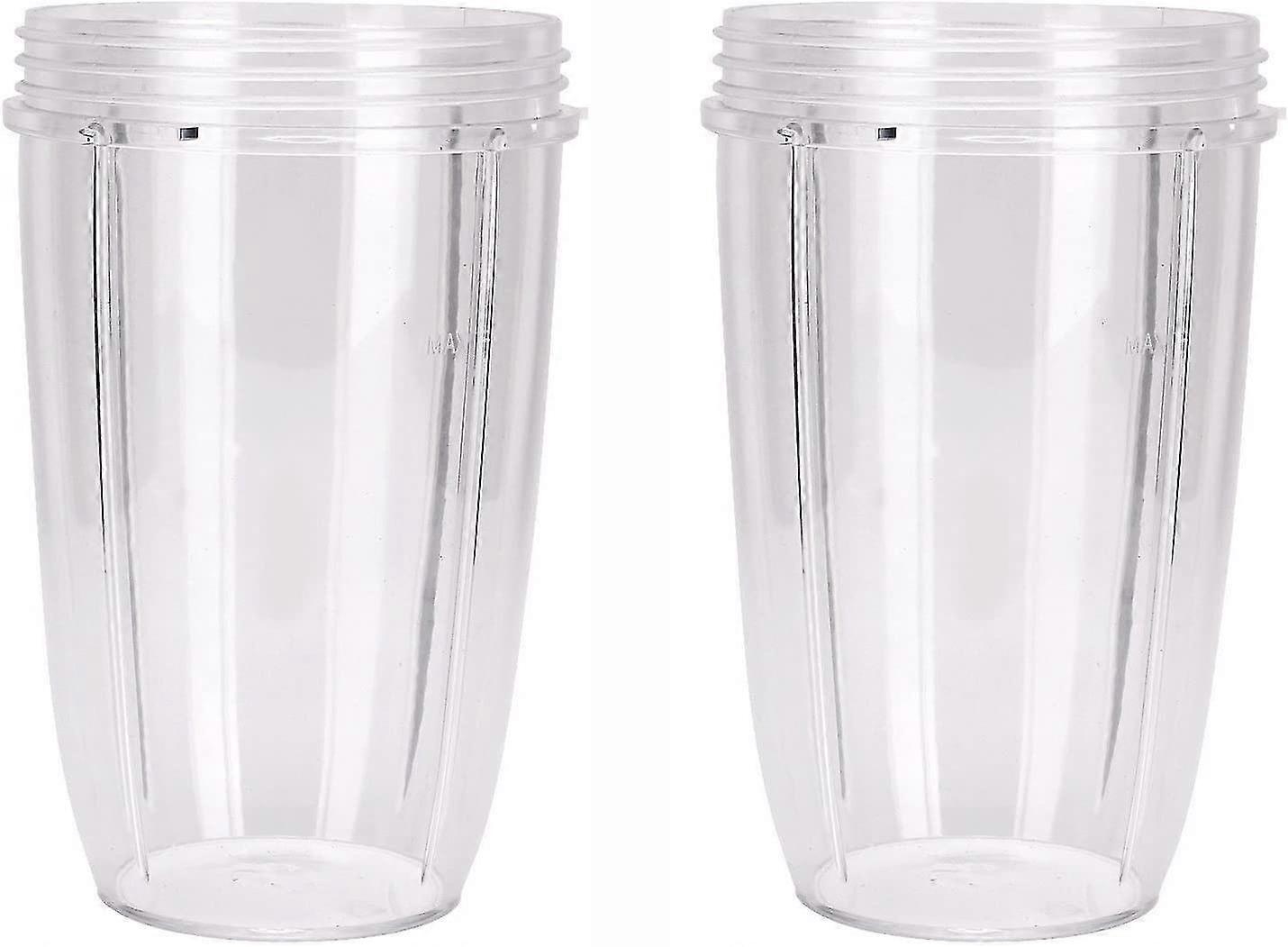 Ersättningskoppar för Nutribullet (hög - 740 ml) (2-pack)