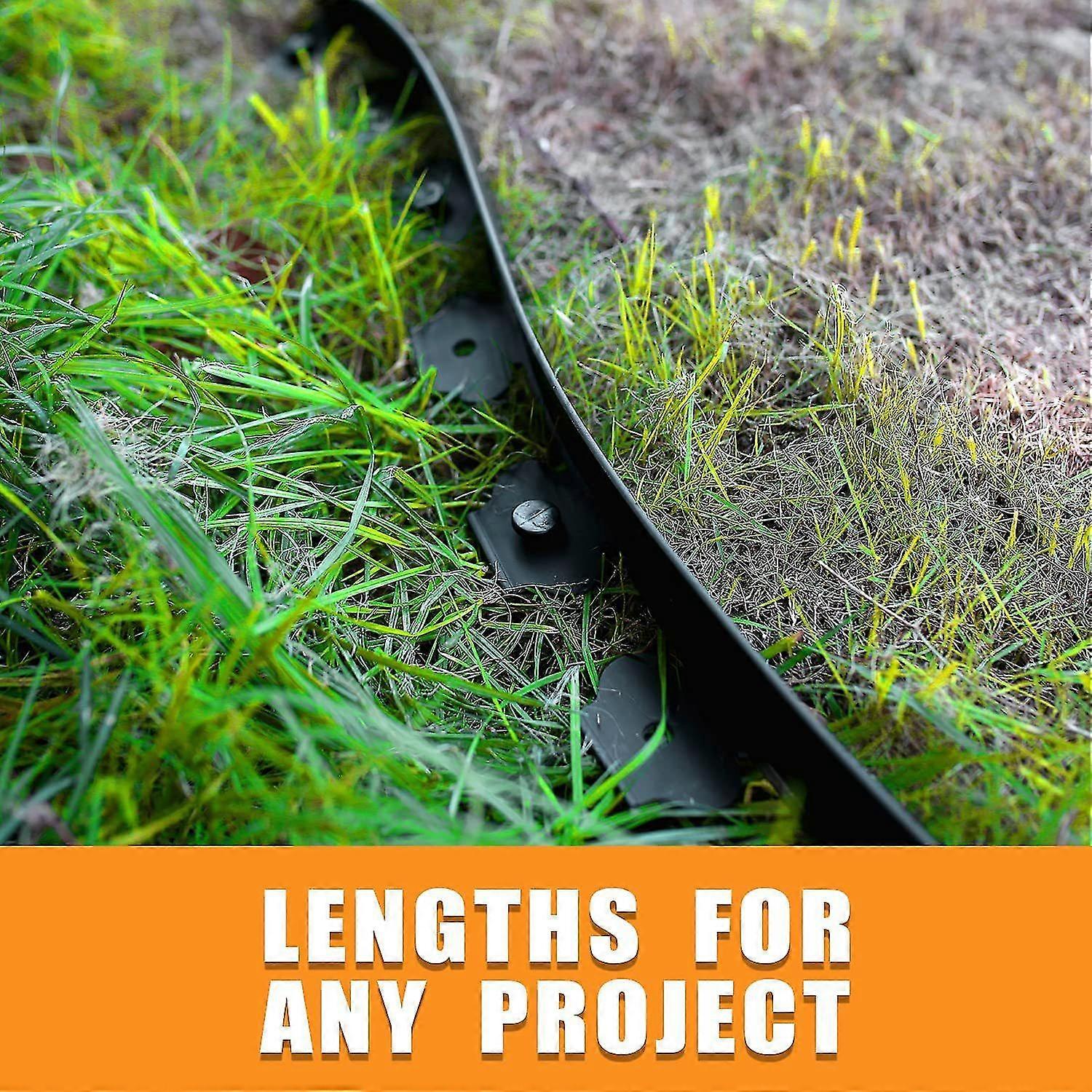 5m L Shape Plastic Lawn Guardrail Pe Ground Retaining Grass Panel