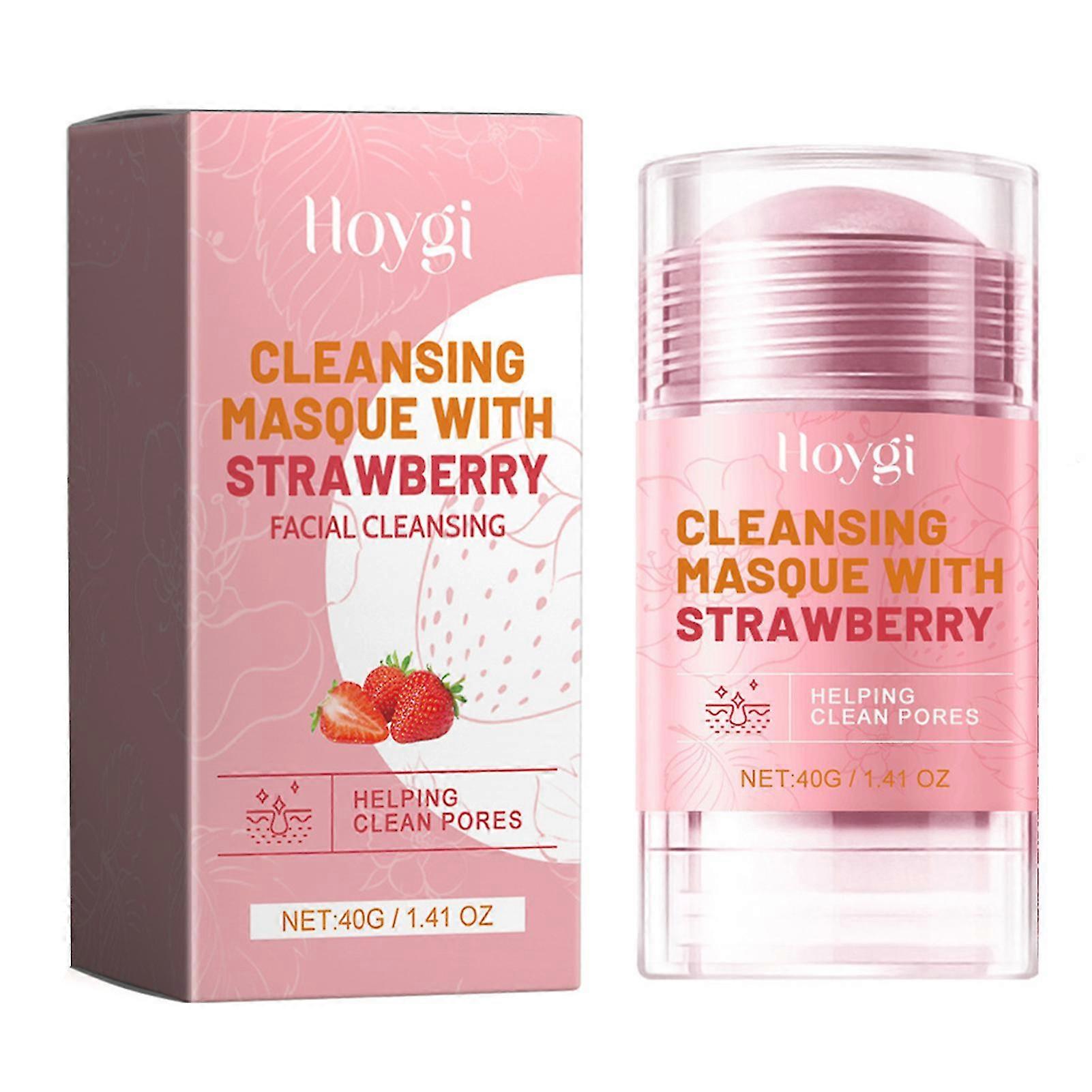 40g Clay Mask Stick for Pores Cleansing Mild Firming Cleansing Face Mask for All Skin Types