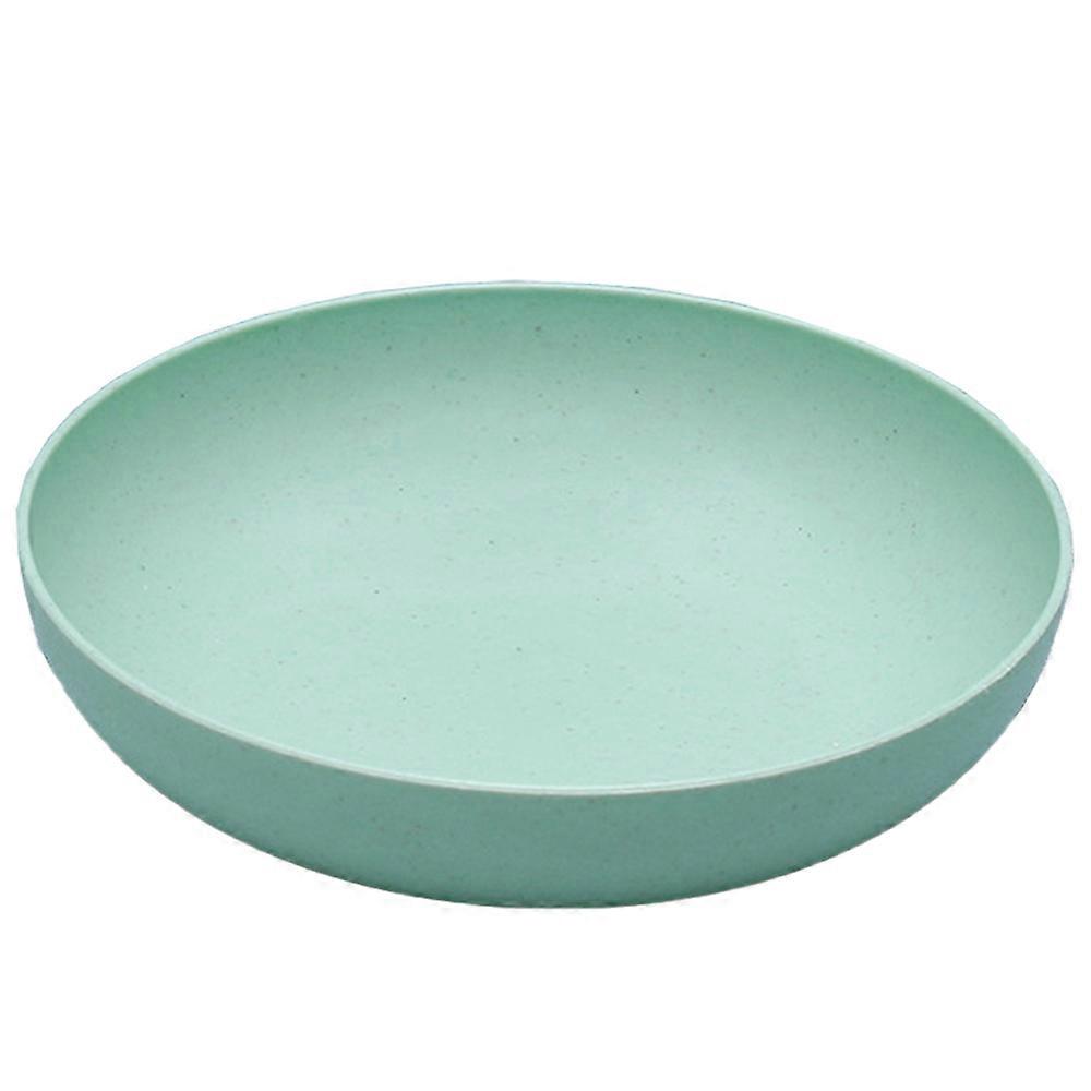 Wheat Straw Deep Dinner Plates -Unbreakable Sturdy Plastic Dinner Plates