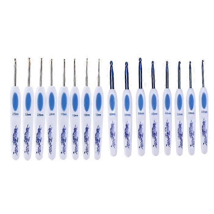 Knitting Tool Set Crochet Hooks Set Ergonomic Design Handle Sturdy Crochet Hook Use