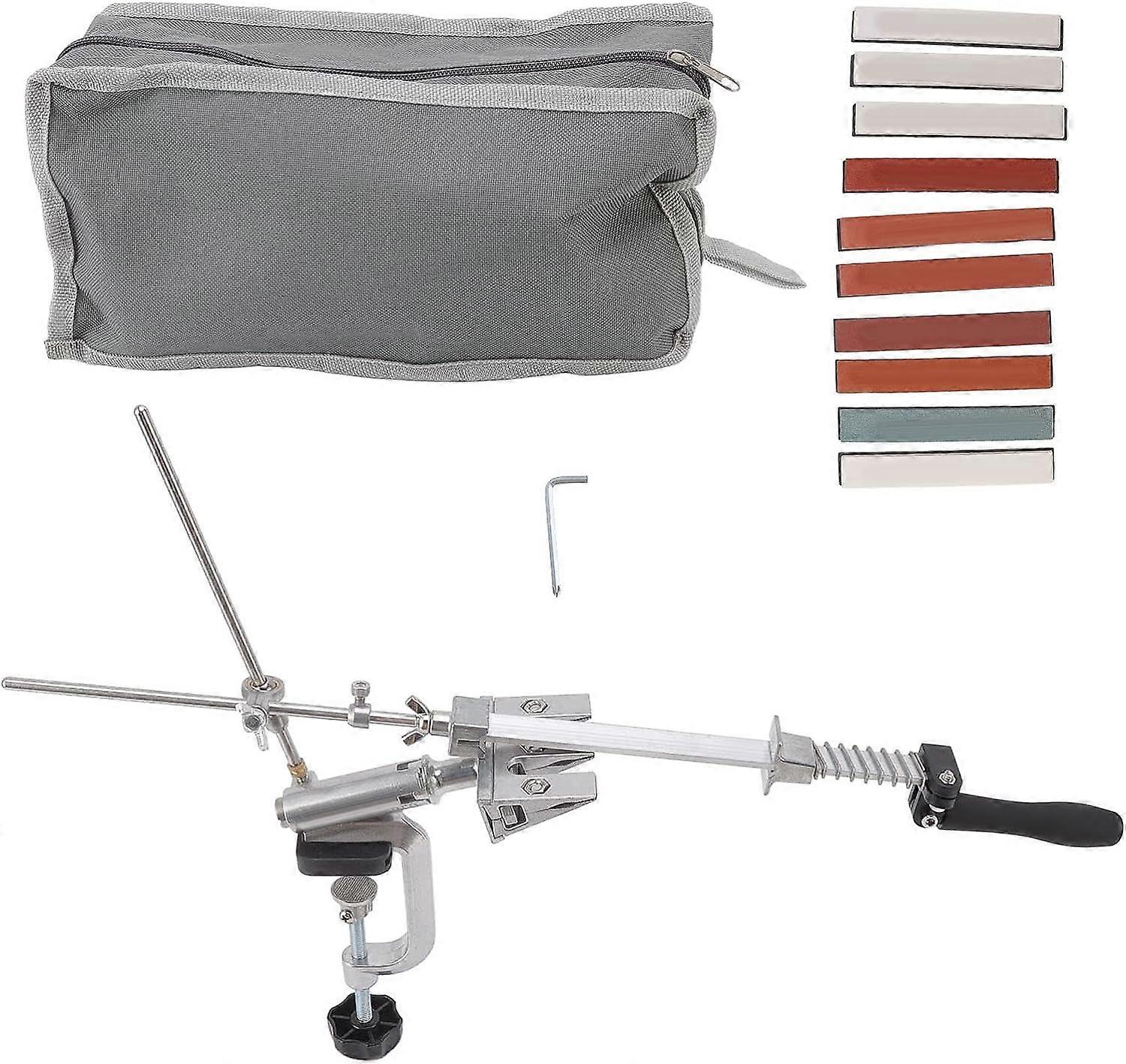 Double-Sided Whetstone Knife Sharpening Set, RH 006, Home Kitchen Use