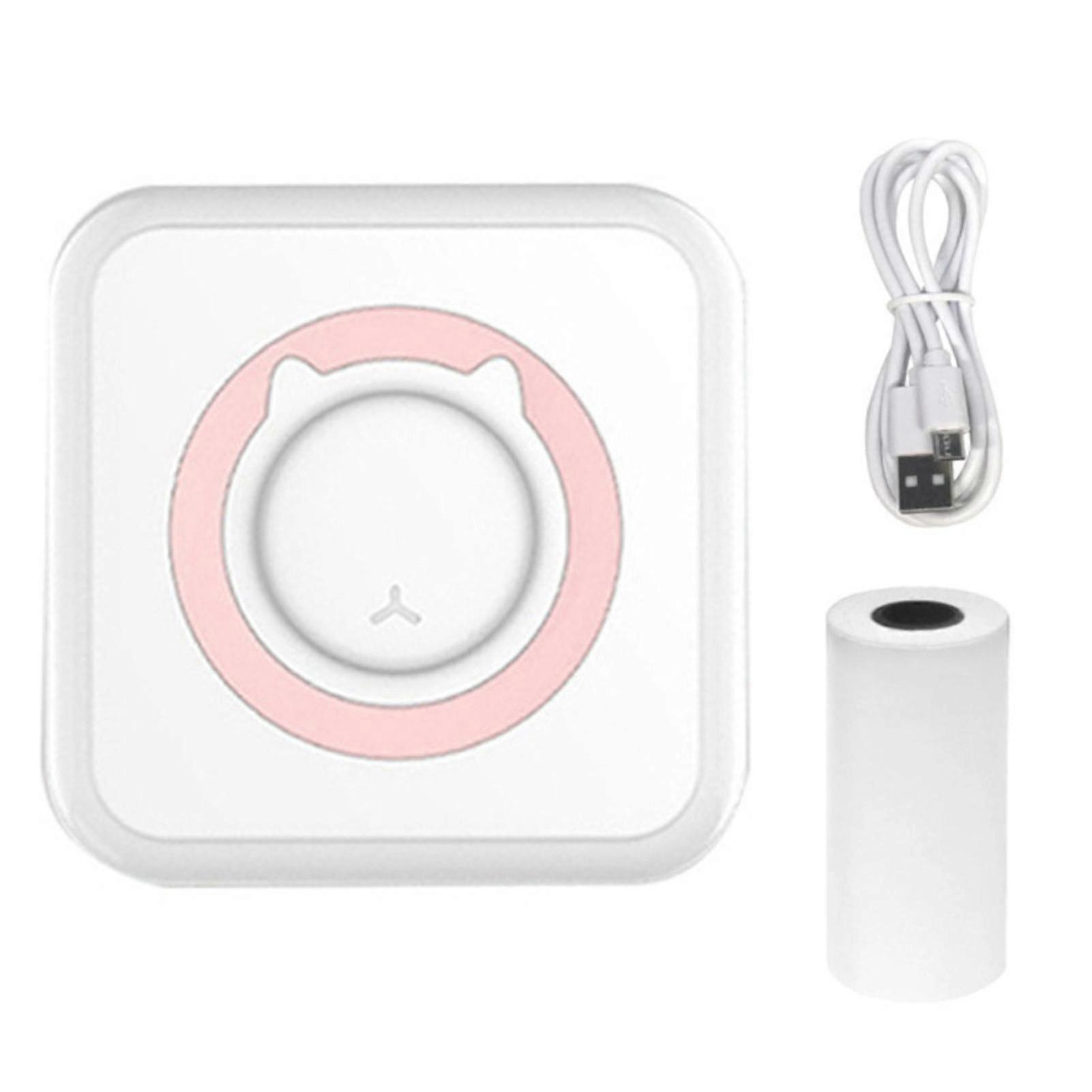 New Mini Pocket Sticker Printer, Bluetooth Wireless Portable Mobile Printer Machine Thermal Printer For Notes, Memo, Photo
