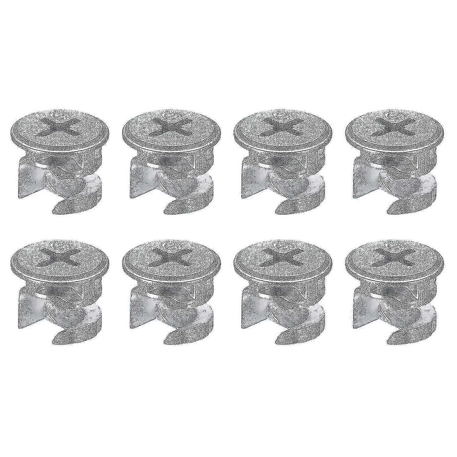 Map Cam Lock Nut For Furniture 8pcs 12x10mm Joint Connector Locking Nuts Furniture Connecting Cam Fittings