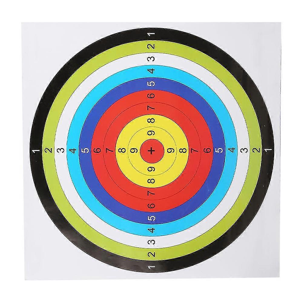 10pcs Archery Practice Target Paper Lot 42.5*42.5cm Archery Target Paper Face For Arrow Bow Shooting Hunting Practice