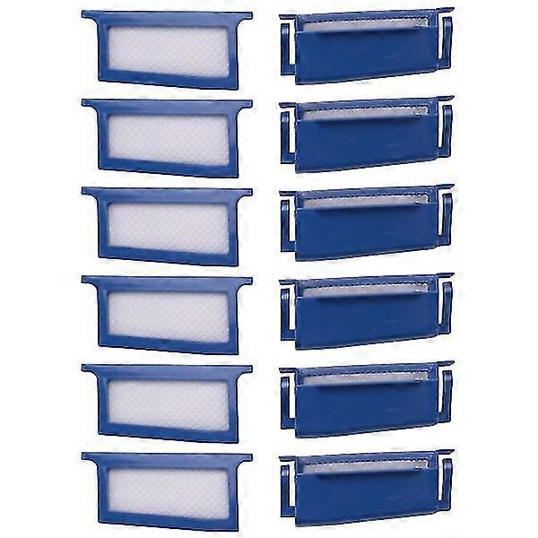 Replacement CPAP Filter for Philips Respironics Dreamstation 6 Reusable Filter Slots + 6 Ultra Fine Disposable Filters