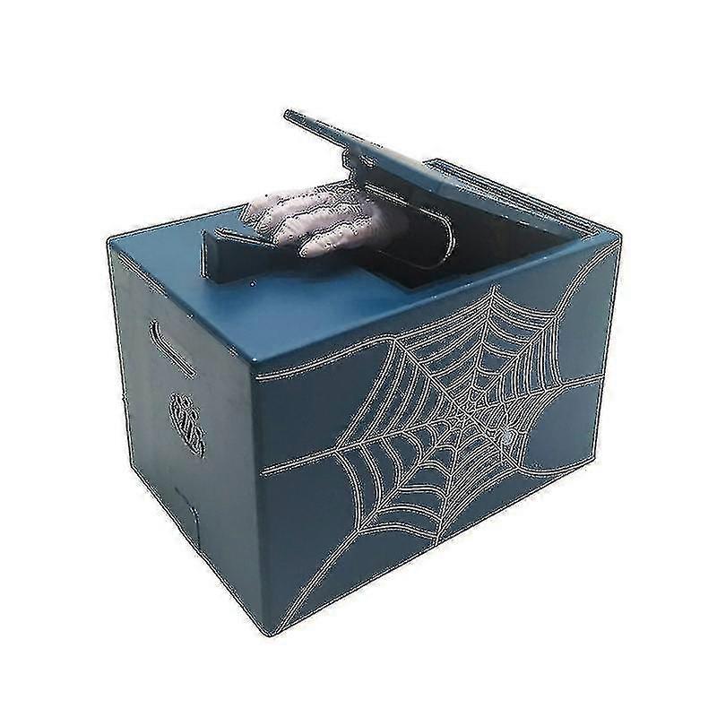 Halloween Ghost Hand Piggy Bank Toy with Music - Battery Operated Automatic Coin Stealing Box