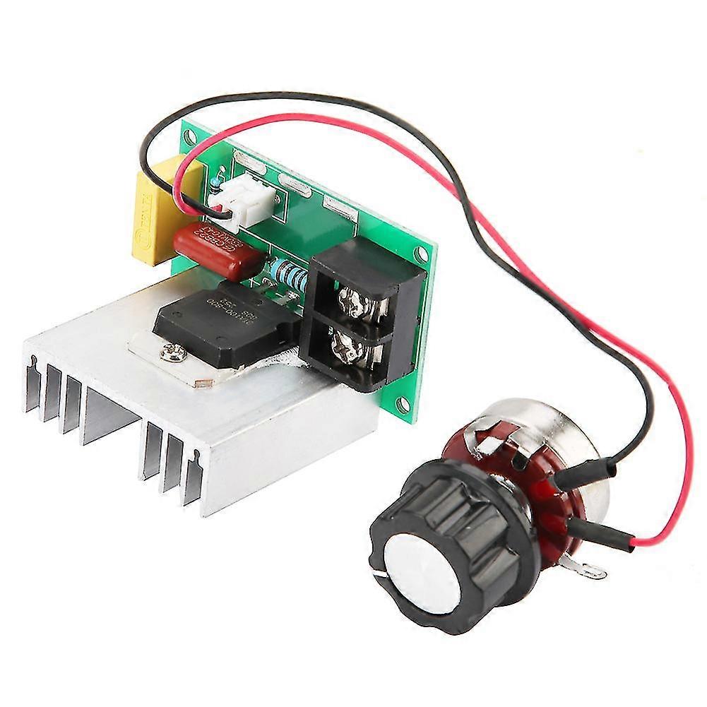 High Power AC Motor Speed Controller Voltage Regulator 0-220V