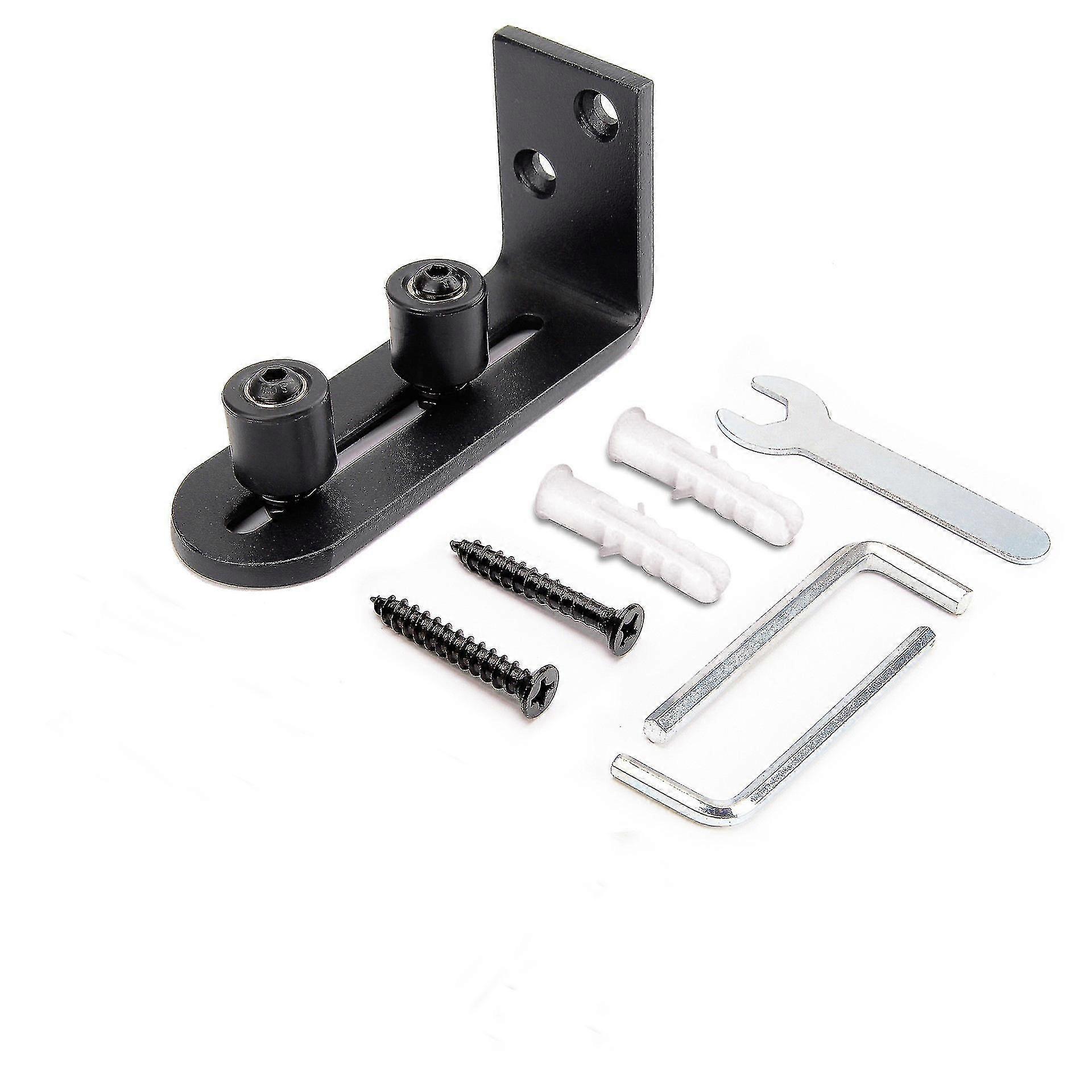 Floor Guide Sliding Door Guide Rollers Black