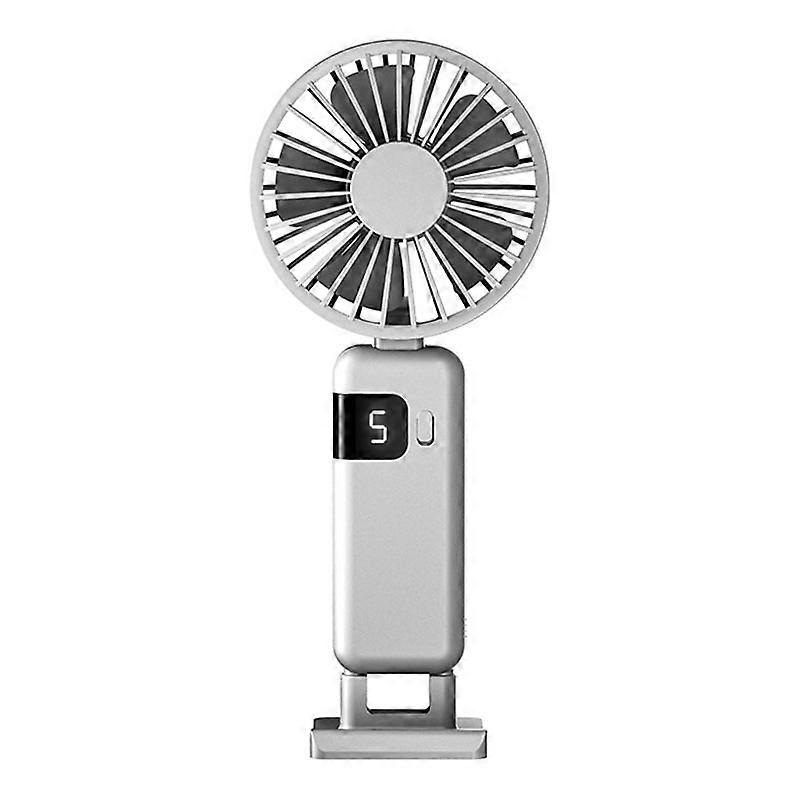 Portable Digital Display Foldable Mute Small Fan