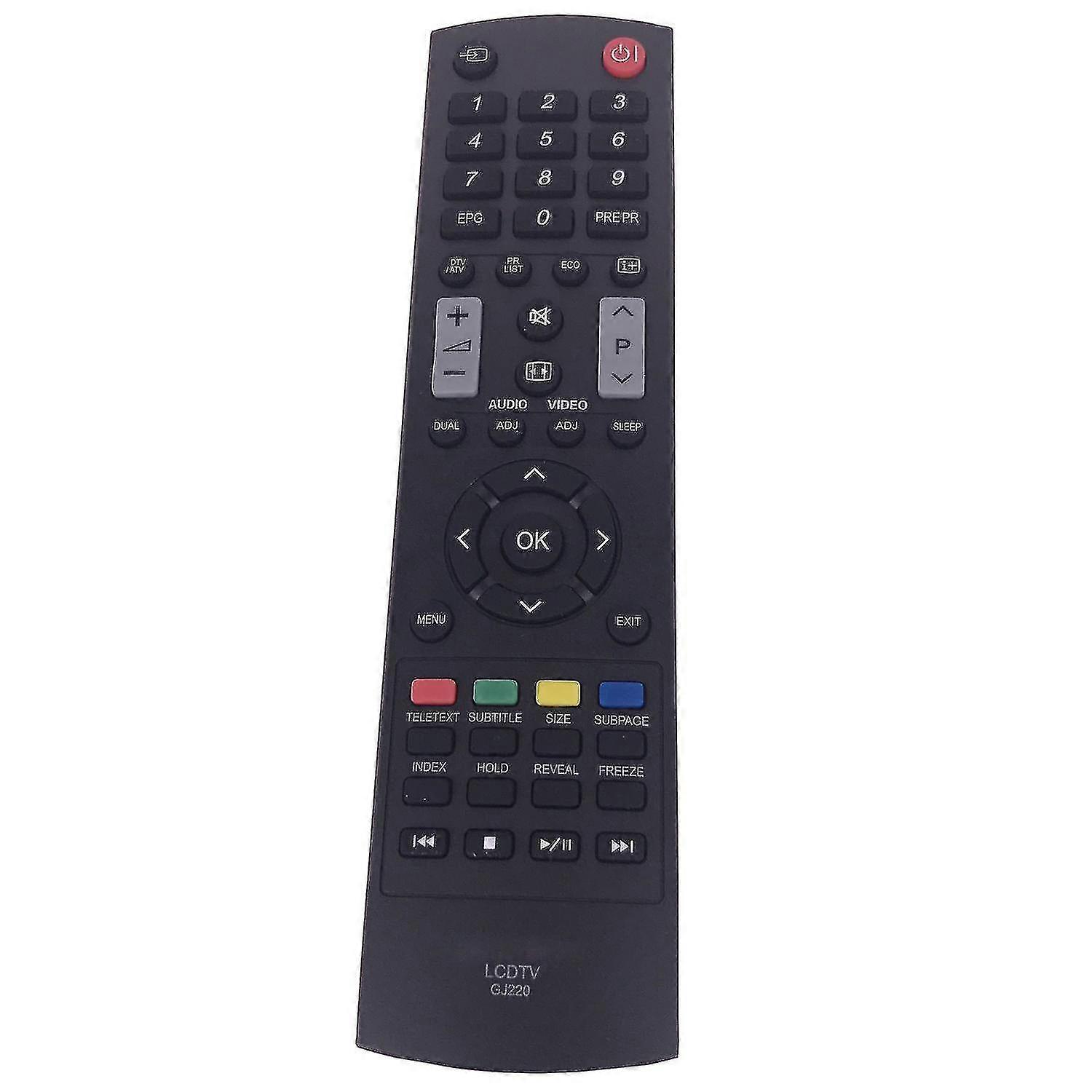 Universal Remote Control Gj220 For Sharp Lcd Tv Lc-26le320e Lc-32le320e Lc-37le320e Lc-42le320e Lc-19 Versatile Remote