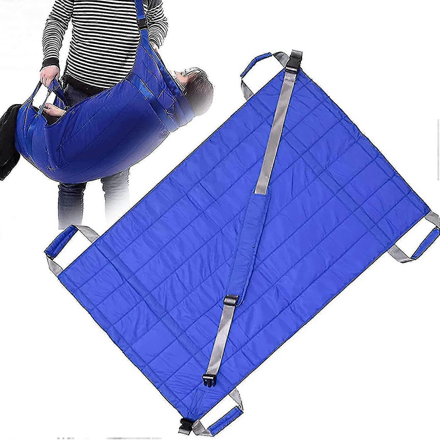 Reusable Sliding Transfer Belt With Patient Handles, Sliding Cushion Sheets For Caregiver, Homemaker, Bedridden, Elderly Shooting