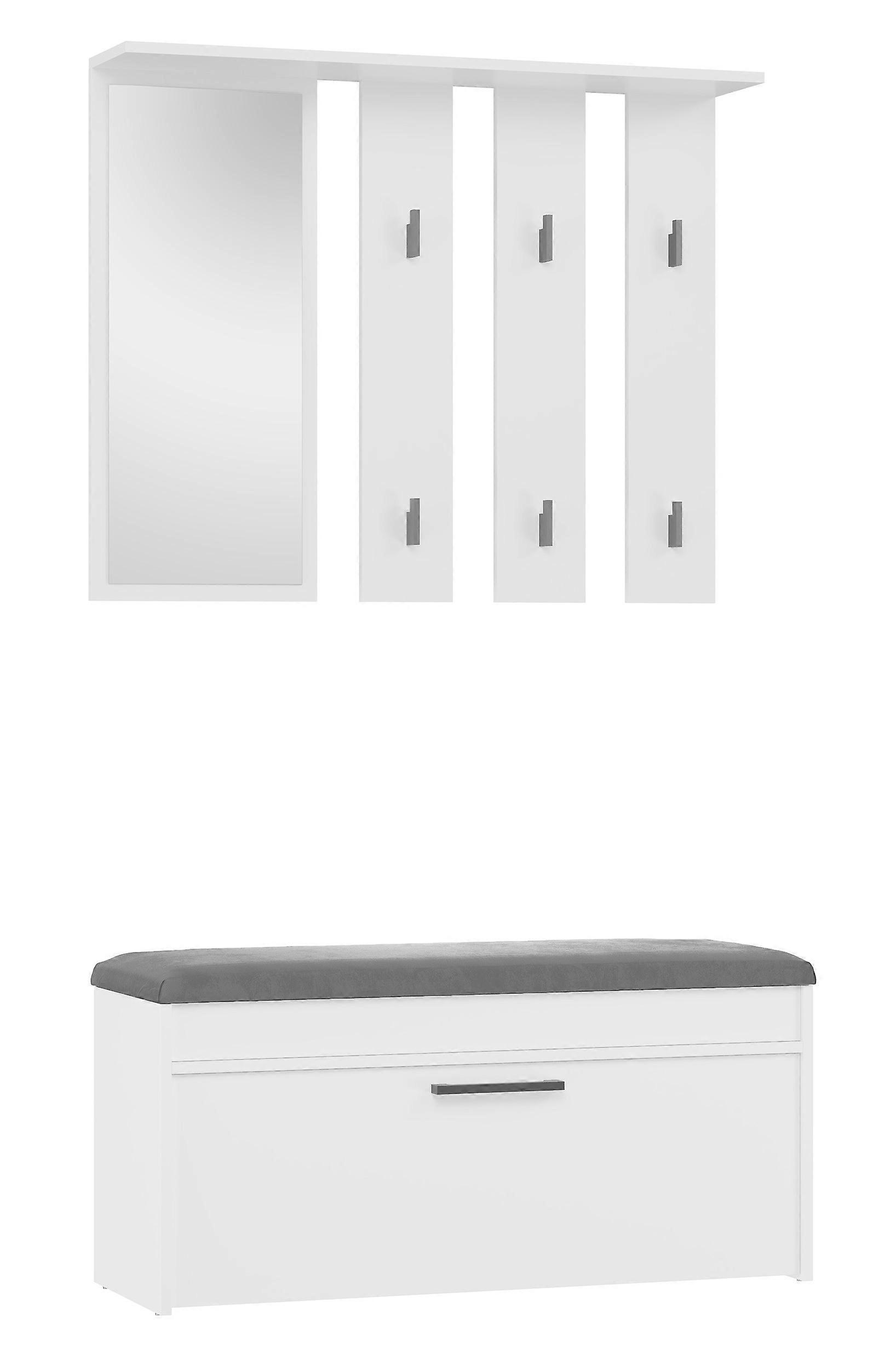 Kleiderschrank Parma weiß