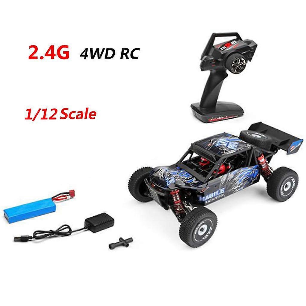 WLtoys 124018 RC Car 1/12 Scale 2.4G Remote Control Car 4WD 60KM/H High Speed RC Race Car Car for Kids