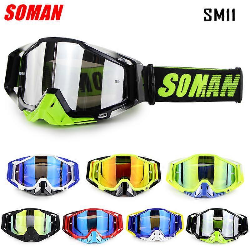 Occhiali da motocross Occhiali da discesa Gafas Cross Country Moto Dirt Bike Occhiali SM11