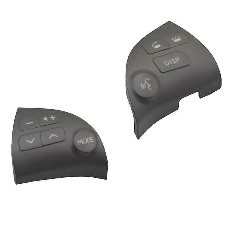 2Pcs Multifunctional Bluetooth Speaker Button Switch for Toyota Lexus ES350 Steering Wheel Button 84250-33190 A Vehicle Steering Wheel Covers